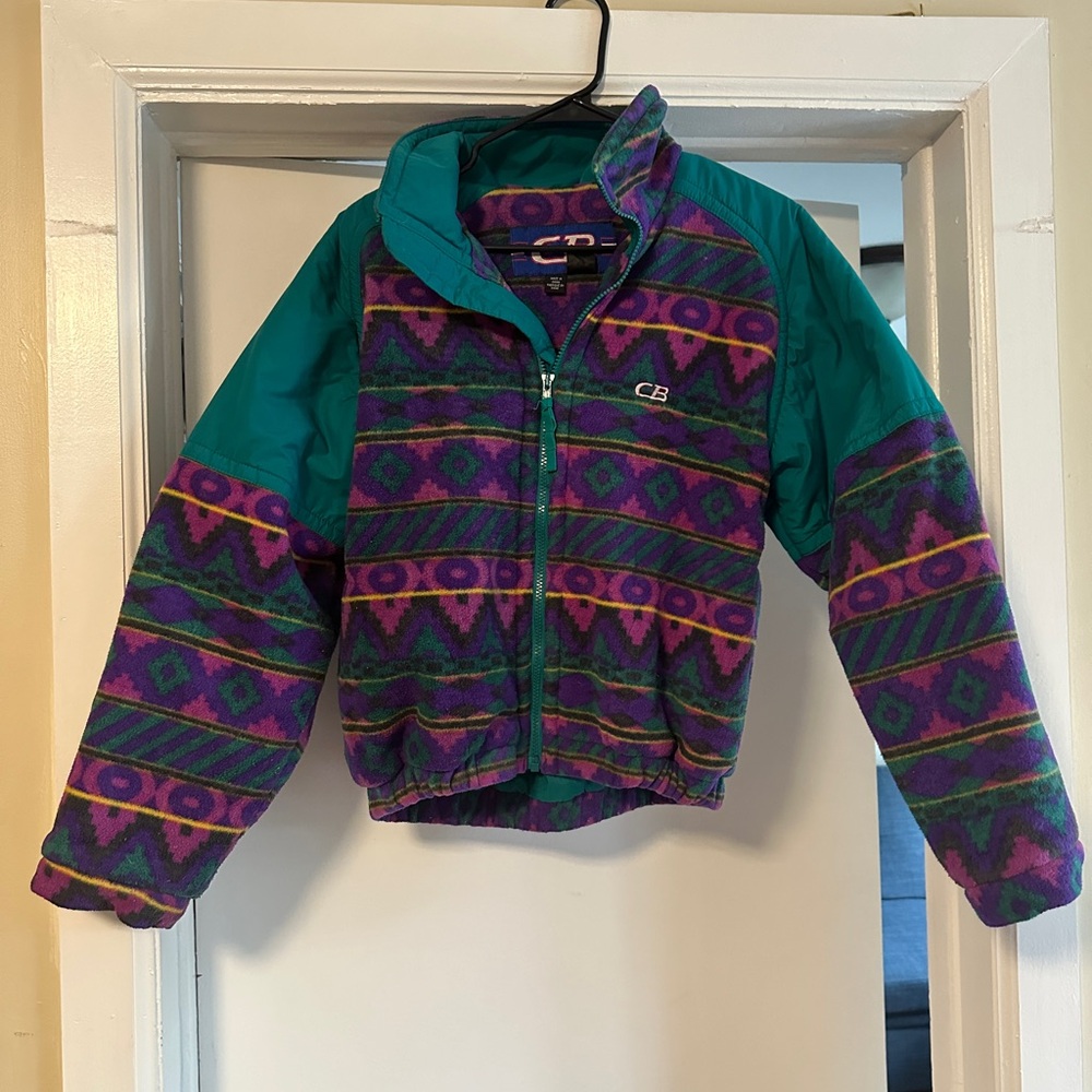 CB vintage fleece jacket